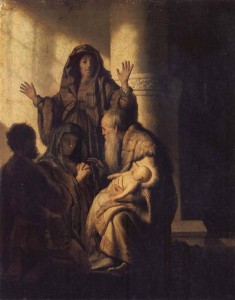 Presentation of Jesus in the Temple Rembrandt van Rijn