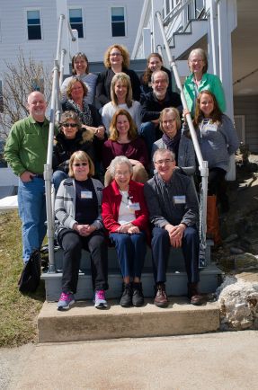 Photo:Praying the Psalms retreat group