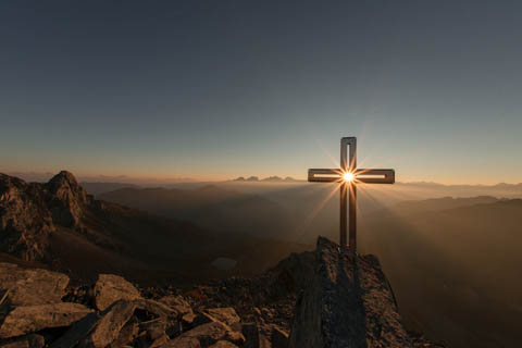 Photo: Cross on mountain
